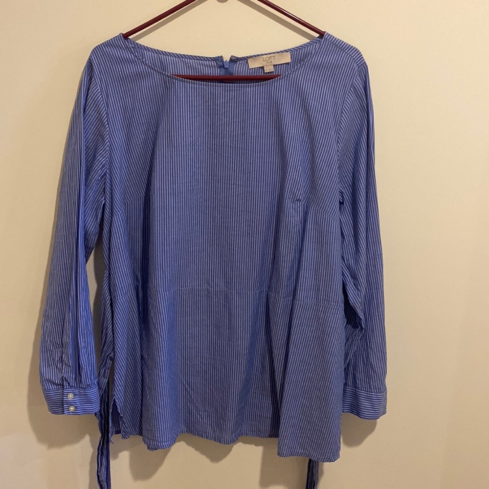 LOFT PLUS Long-Sleeve Belted Tunic